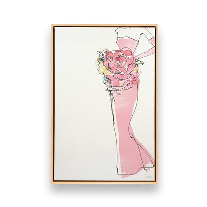 [Color:American Maple], Picture of art in a American Maple frame