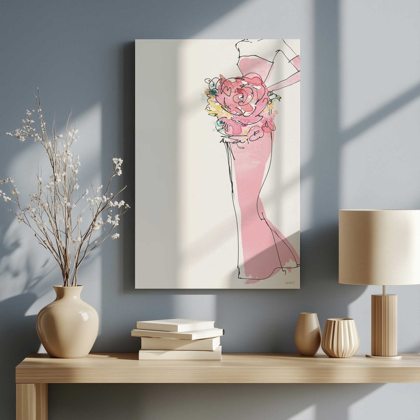 Picture of art in a room