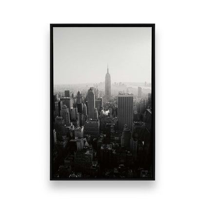 [Color:Satin Black], Picture of art in a Satin Black frame