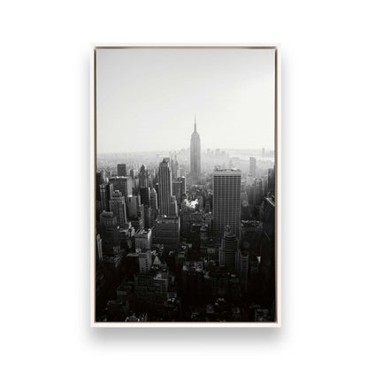 [Color:Opaque White], Picture of art in a White frame