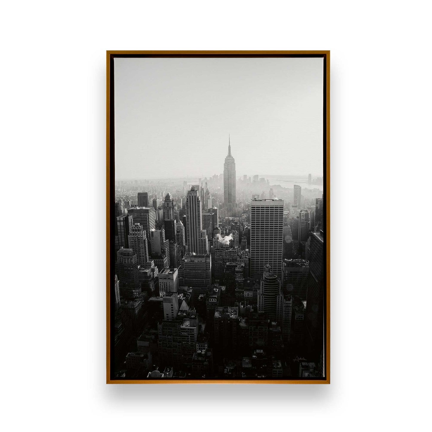 [Color:Polished Gold], Picture of art in a Polished Gold frame