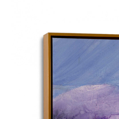 [Color:Polished Gold], Picture of art in a Polished Gold frame at an angle