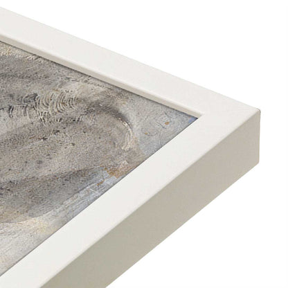 [Color:Opaque White], Picture of art in a Opaque White frame at an angle