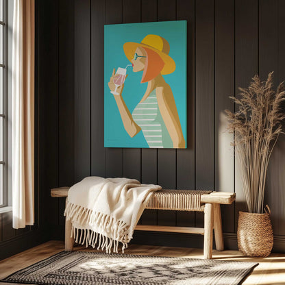 Picture of art in a room