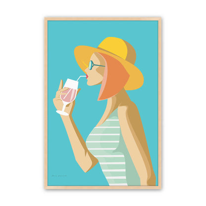 [Color:Raw Maple], Picture of art in a Raw Maple frame