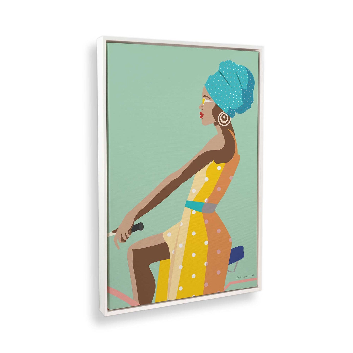 [Color:Opaque White], Picture of the corner of the art