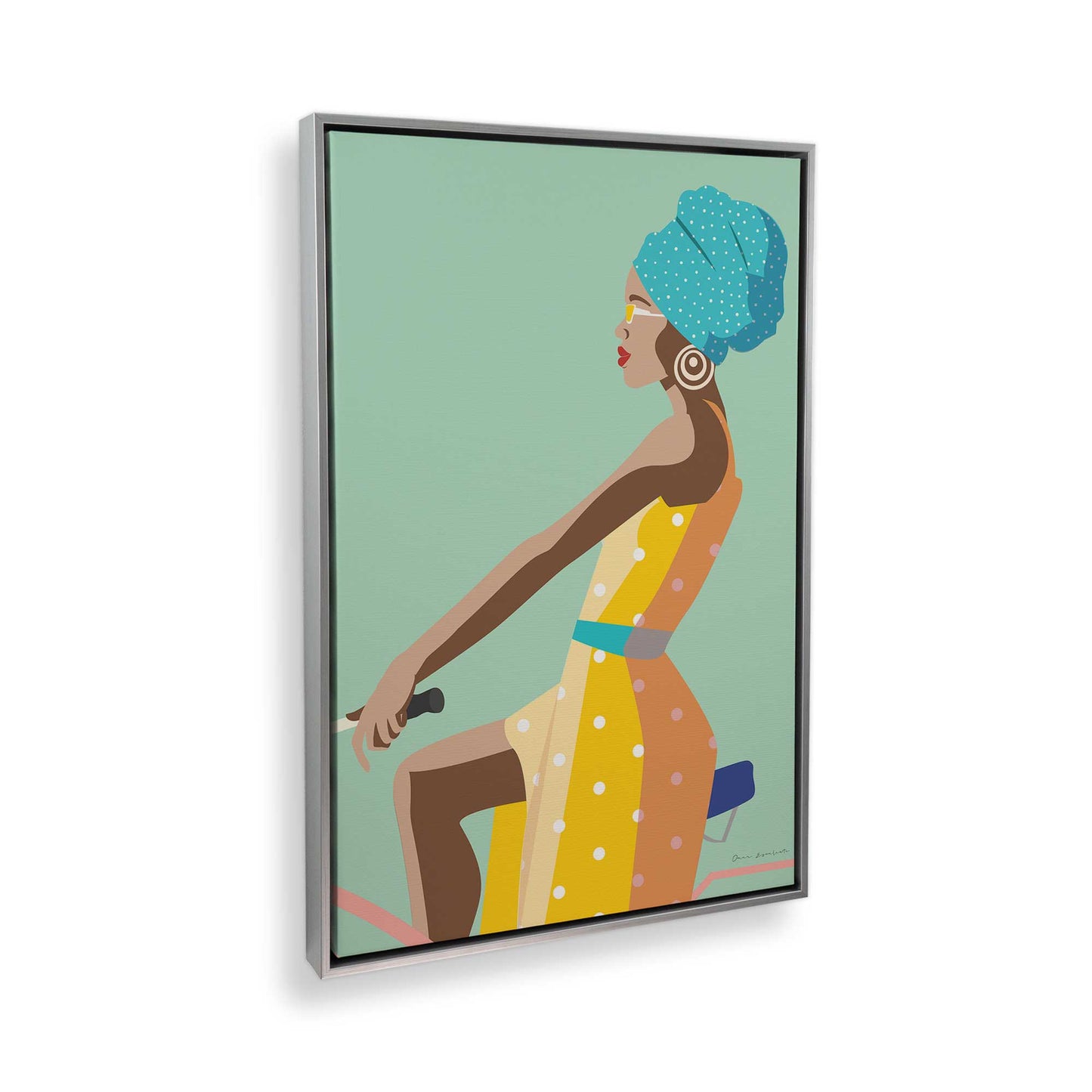 [Color:Polished Chrome], Picture of the corner of the art