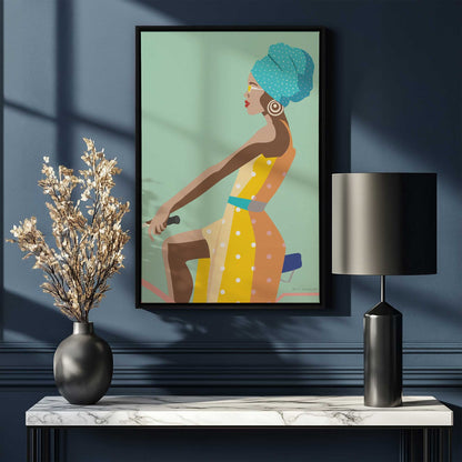 Picture of art in a room