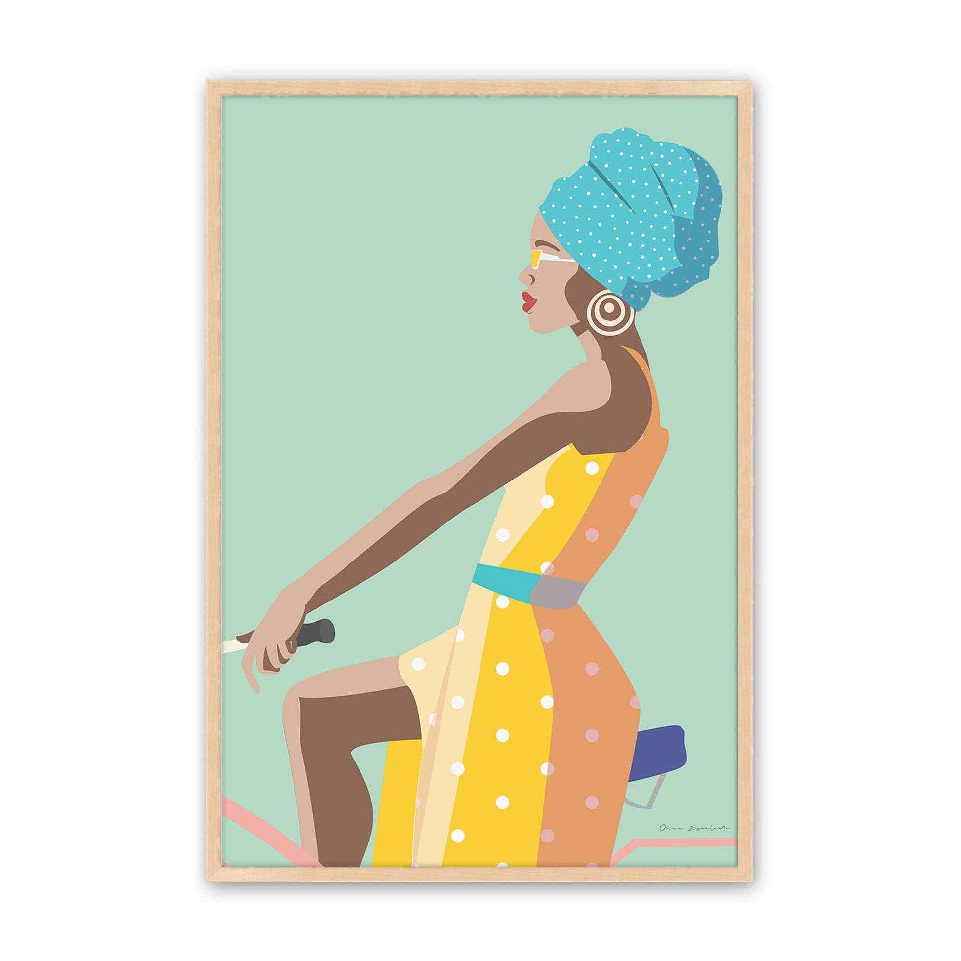 [Color:Raw Maple], Picture of art in a Raw Maple frame