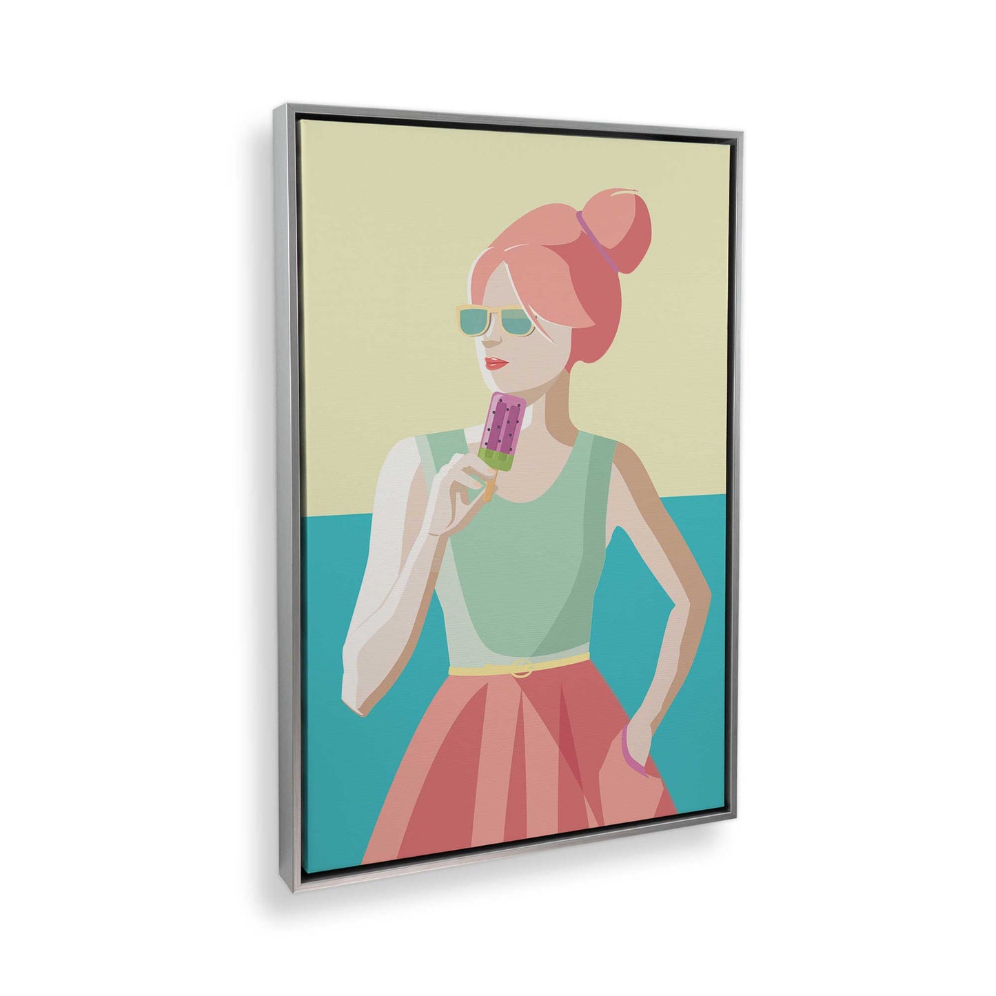 [Color:Polished Chrome], Picture of the corner of the art