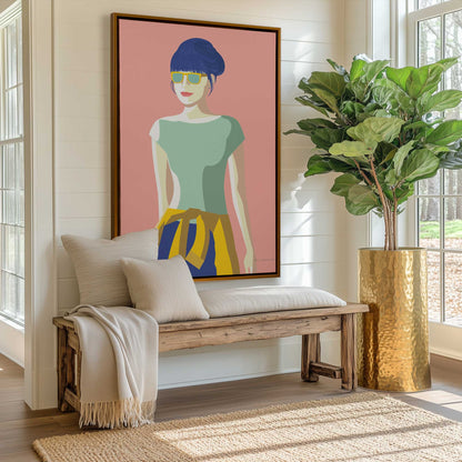 Picture of art in a room