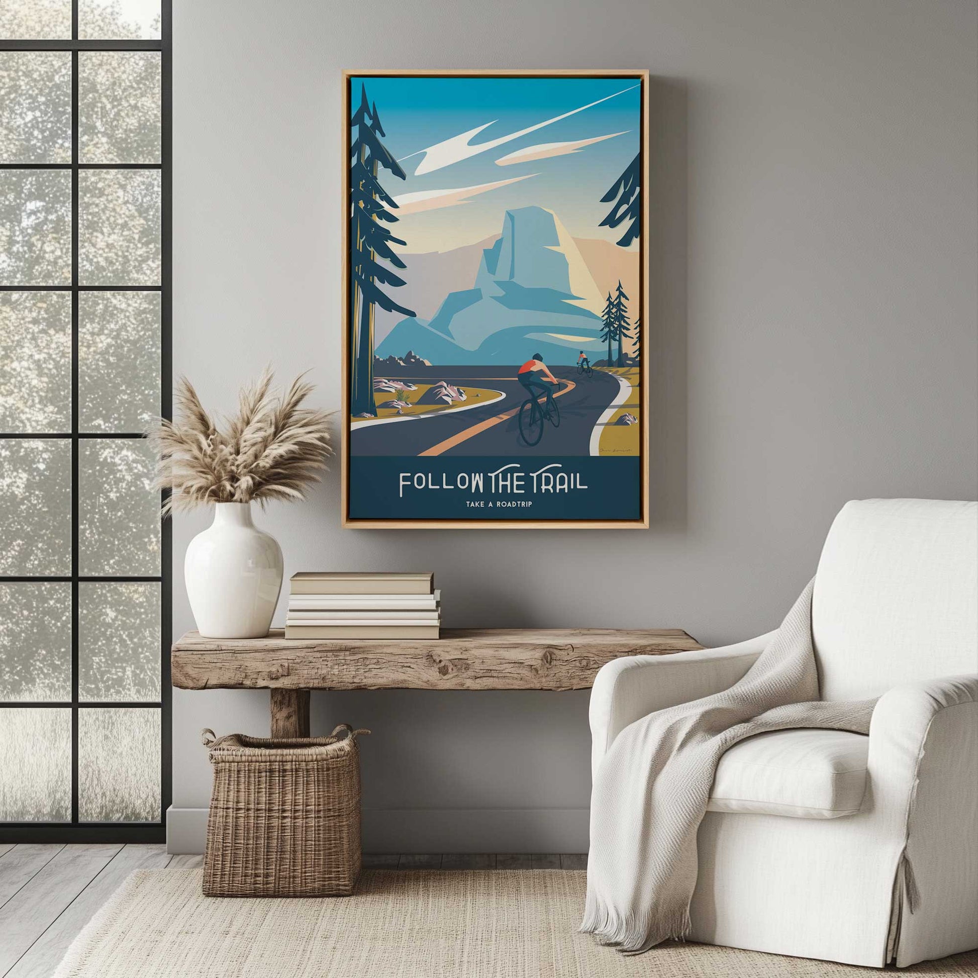 Picture of art in a room