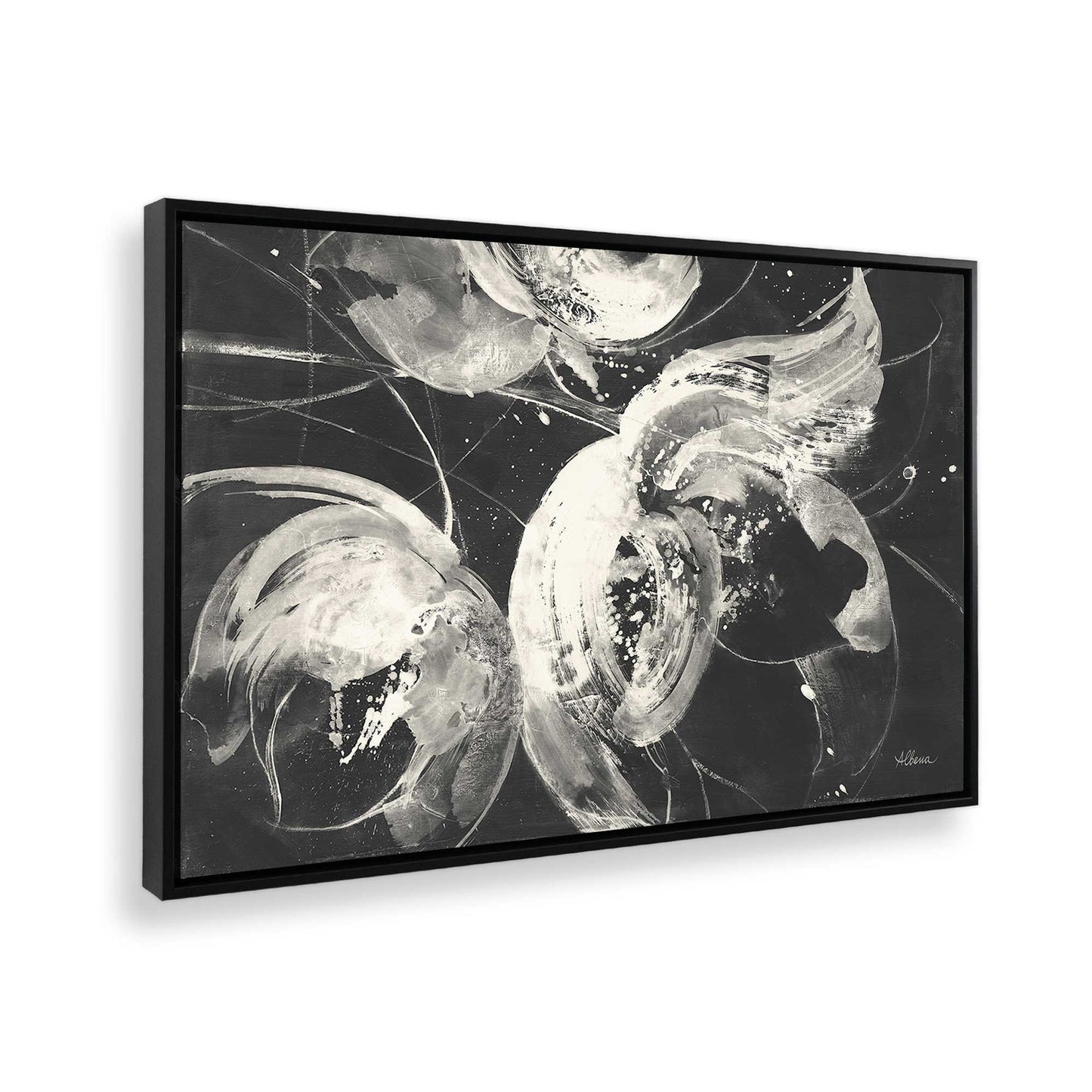 [Color:Satin Black], Picture of the corner of the art