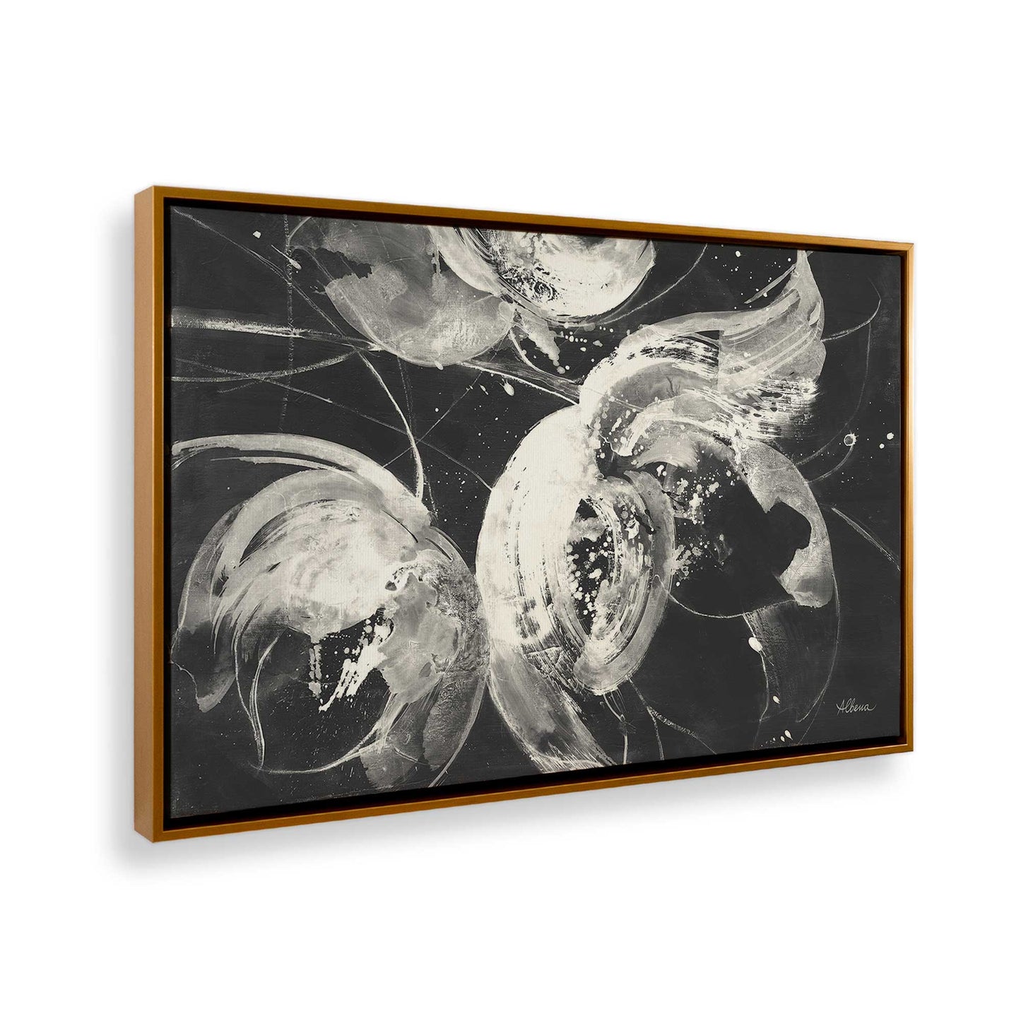 [Color:Polished Gold], Picture of the corner of the art