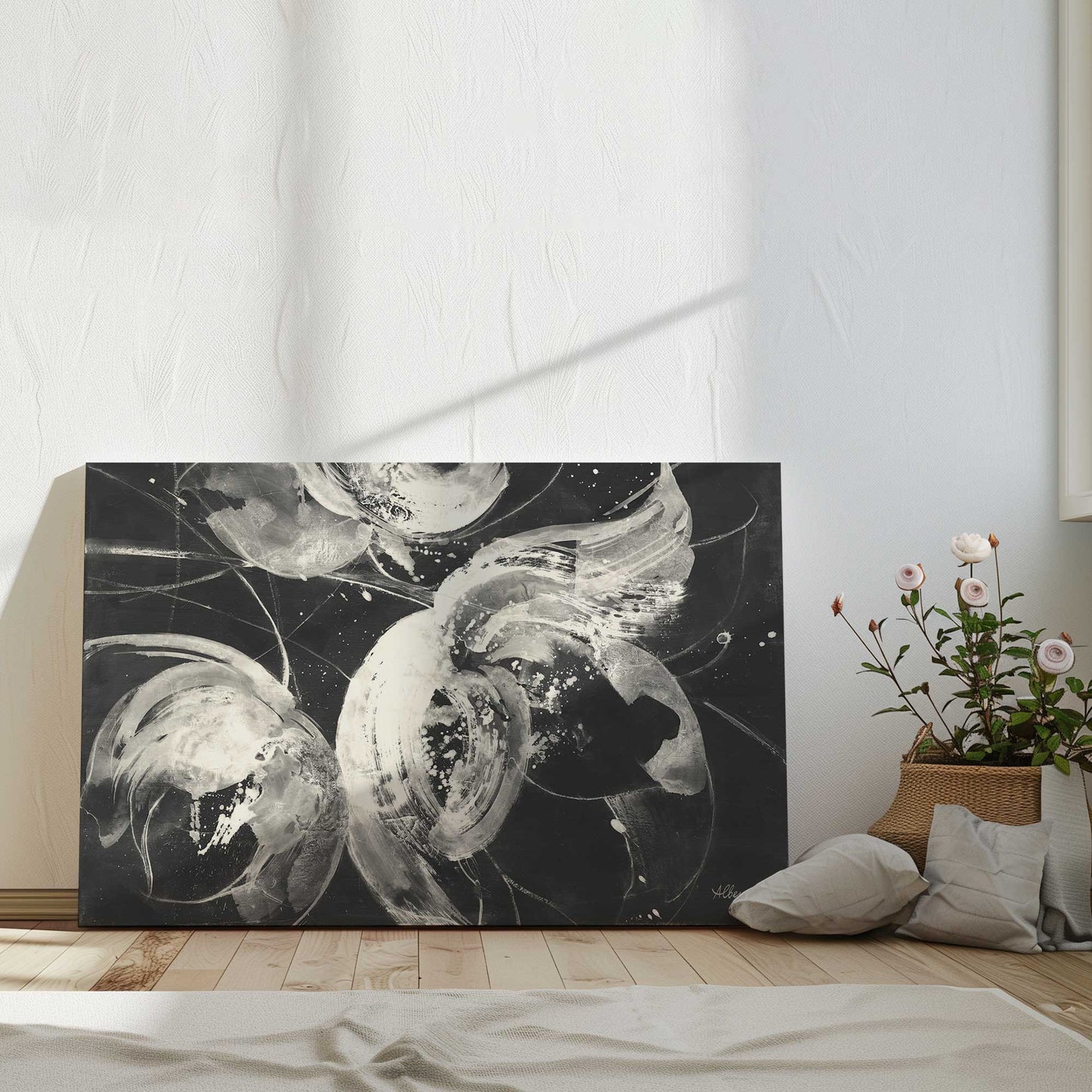 Picture of art in a room