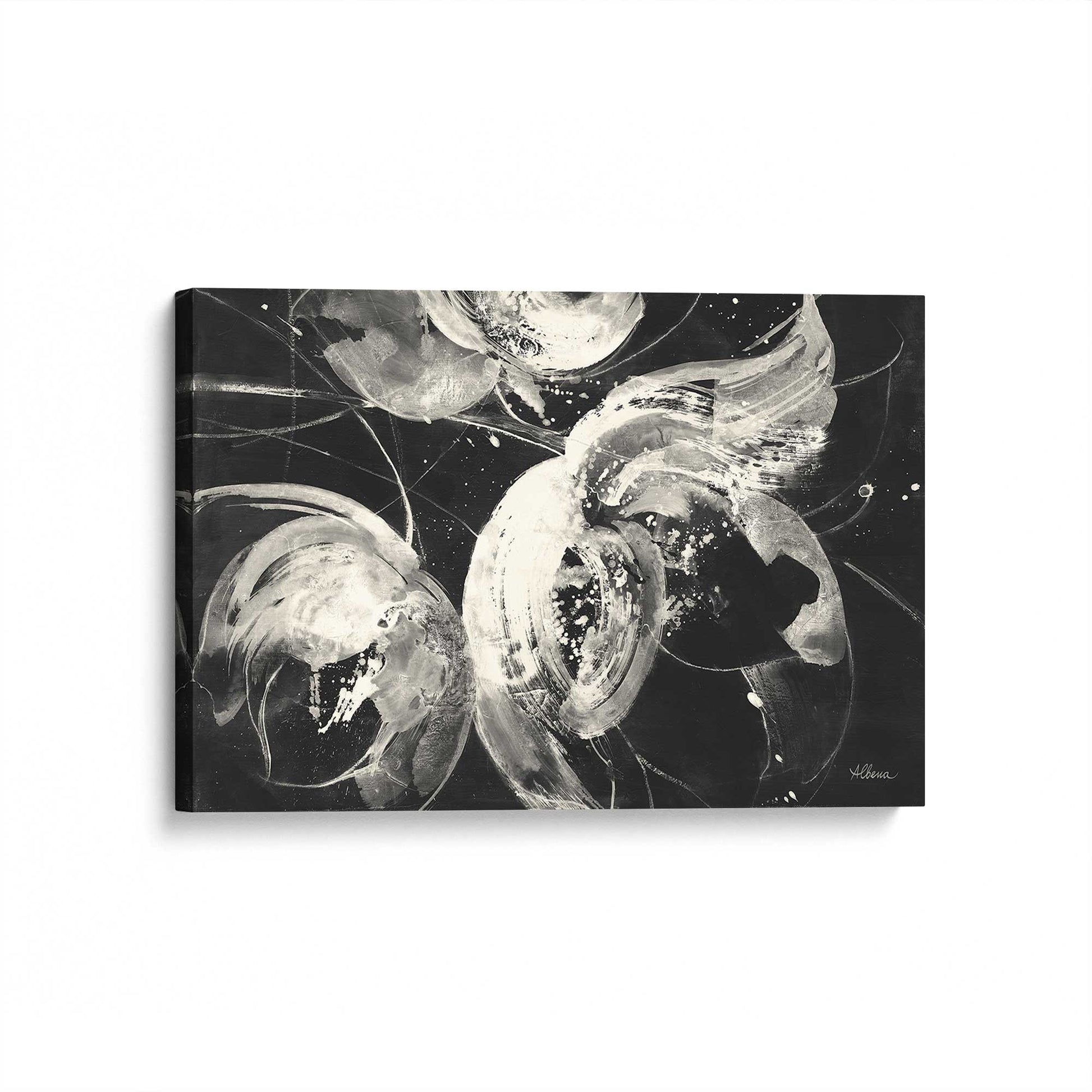 [Color:Stretched Canvas], Picture of art at an angle