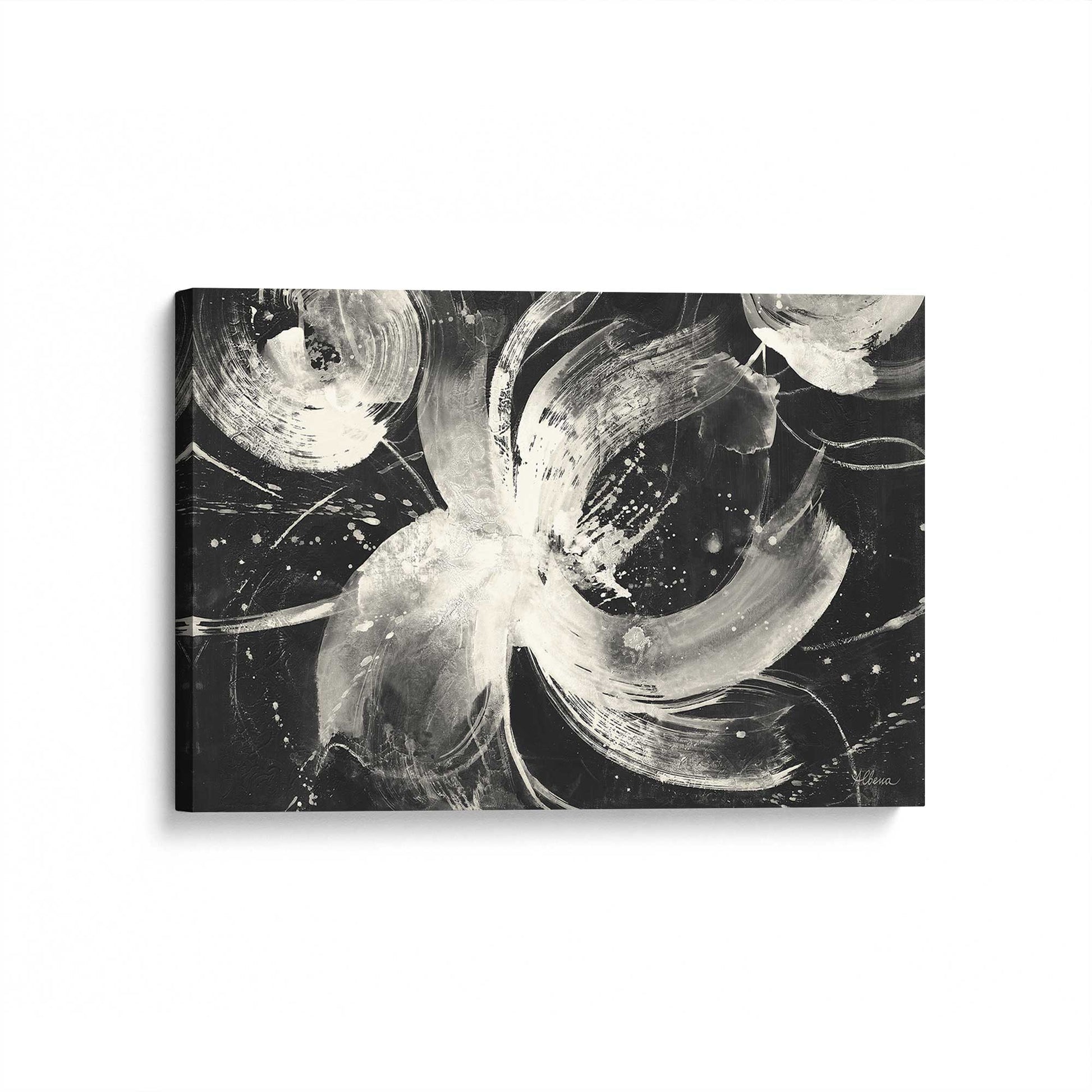 [Color:Stretched Canvas], Picture of art at an angle