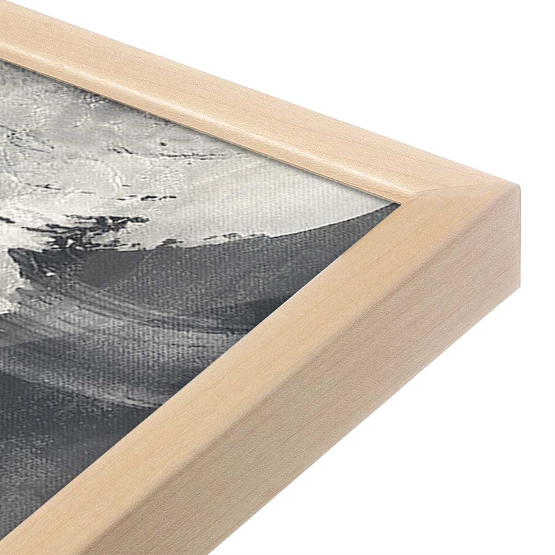 [Color:Raw Maple], Picture of art in a Raw Maple frame at an angle