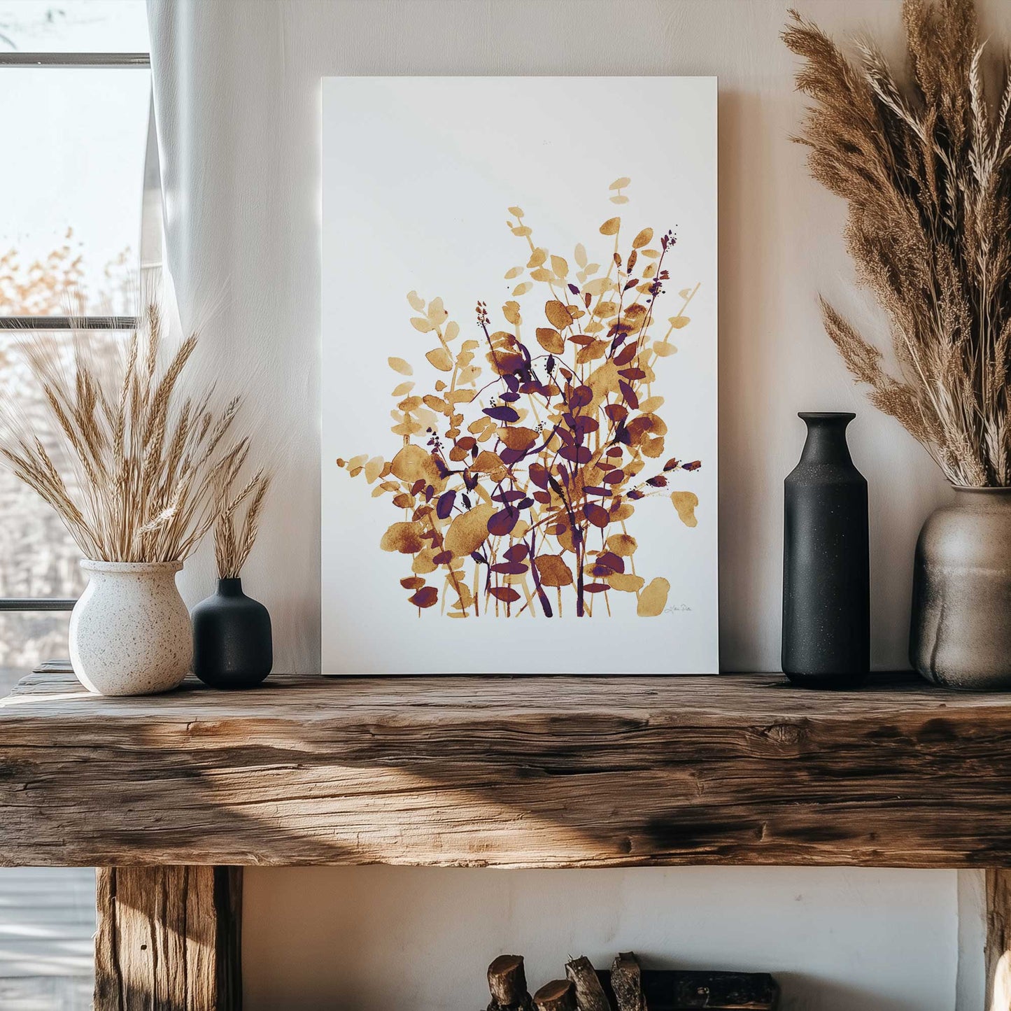 Picture of art in a room