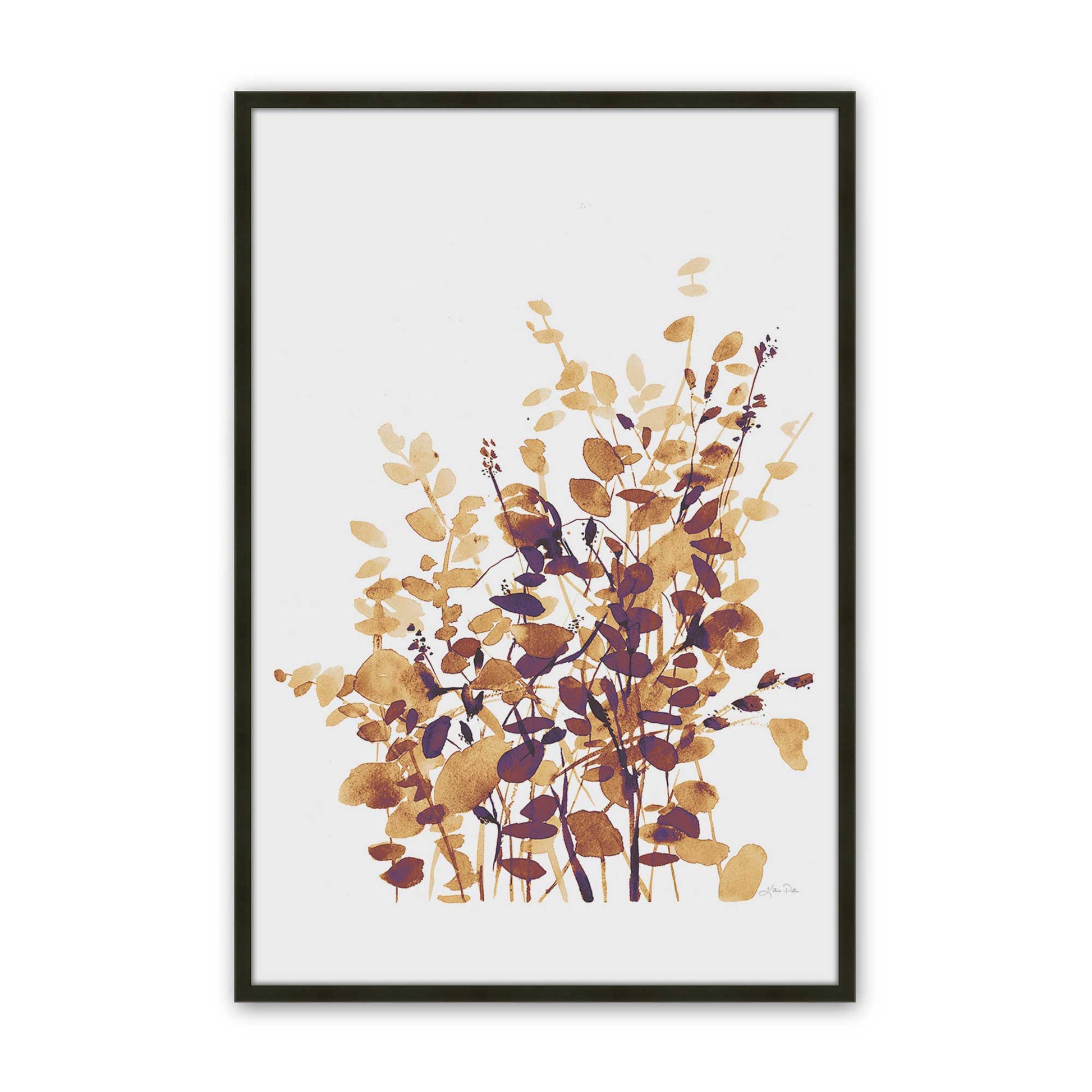 [Color:Satin Black], Picture of art in a Satin Black frame