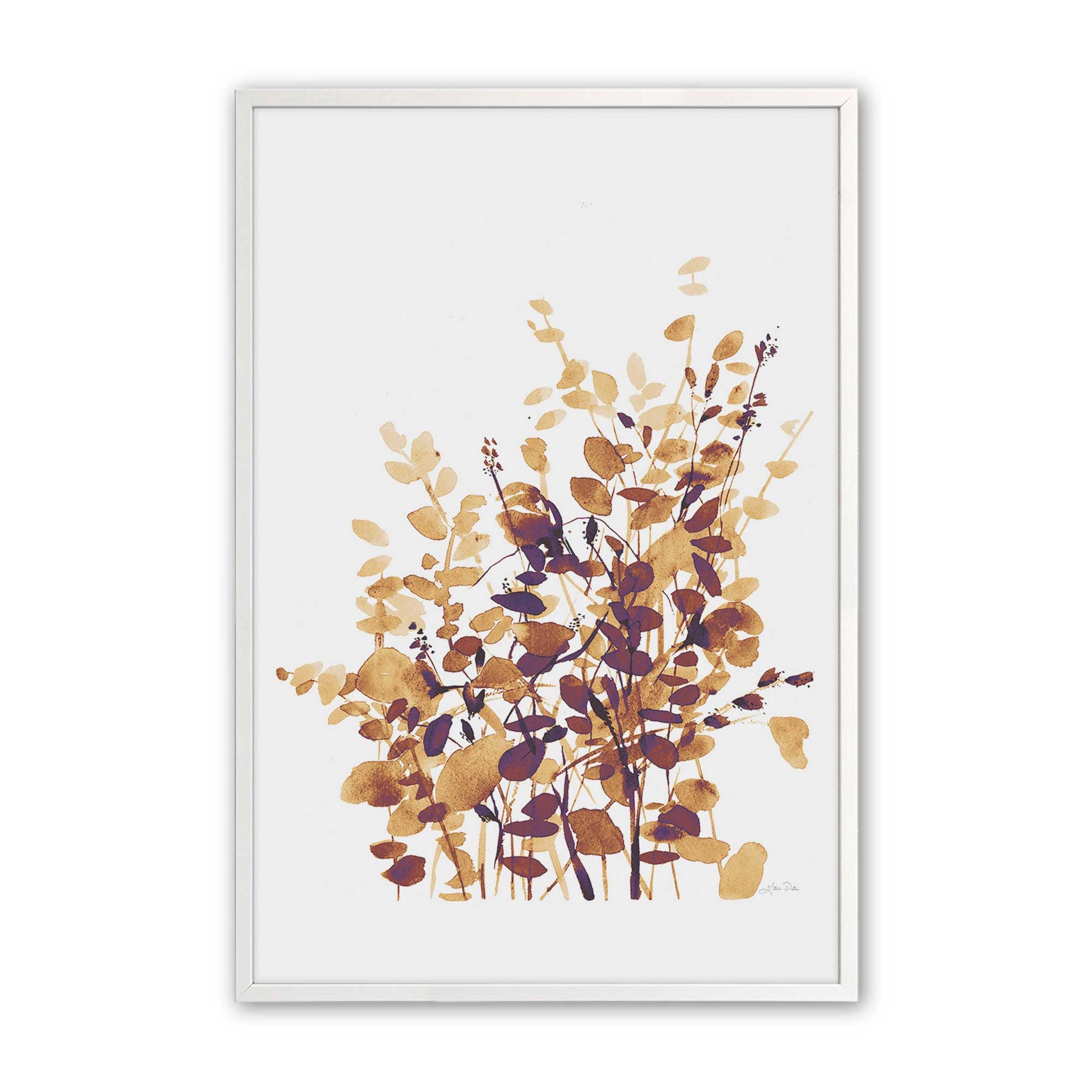 [Color:Opaque White], Picture of art in a Opaque White frame