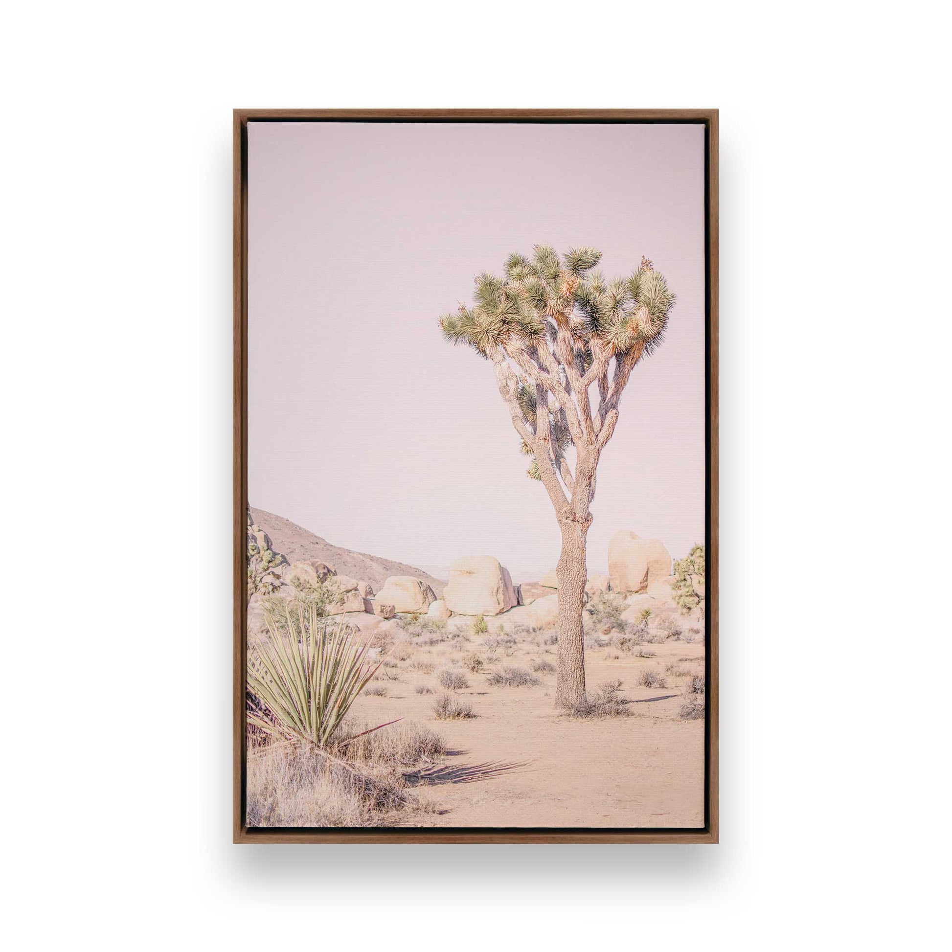 [Color:Walnut], Picture of art in a Walnut frame