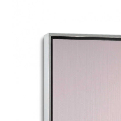 [Color:Polished Chrome], Picture of art in a Polished Chrome frame at an angle