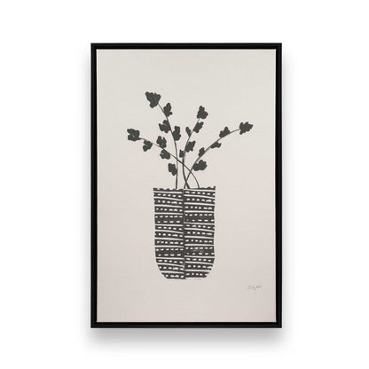 [Color:Satin Black], Picture of art in a Satin Black frame