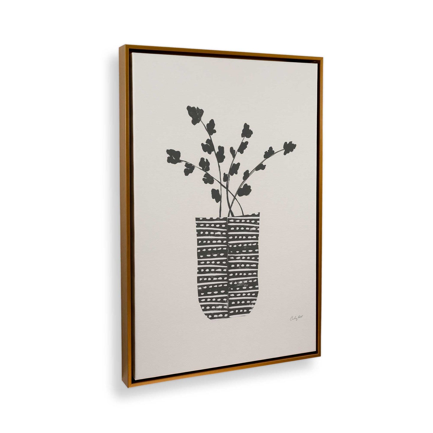 [Color:Polished Gold], Picture of the corner of the art