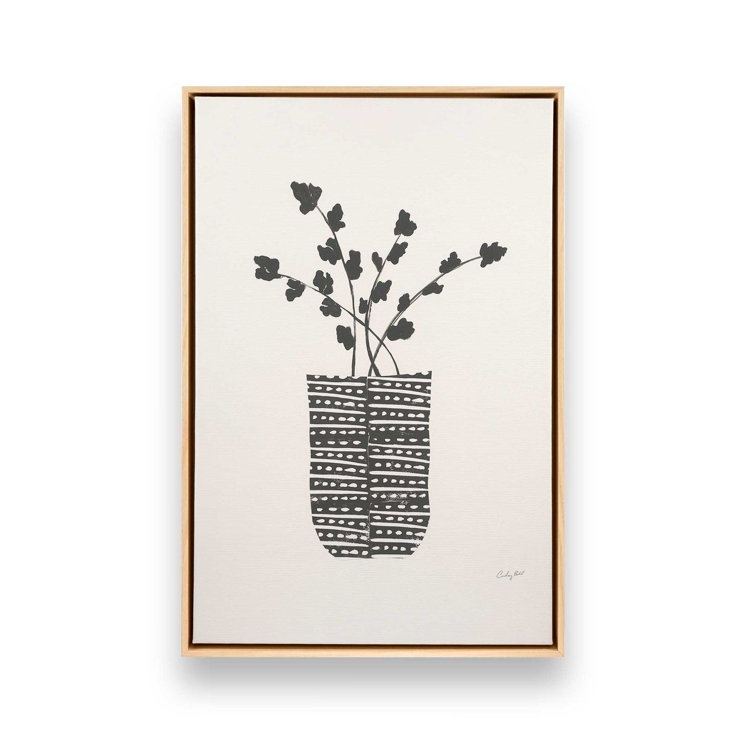 [Color:American Maple], Picture of art in a American Maple frame