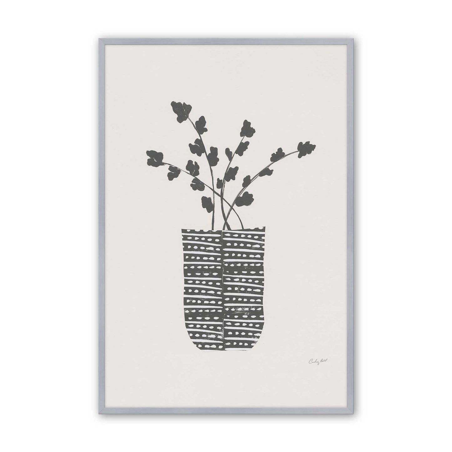 [Color:Polished Chrome], Picture of art in a Polished Chrome frame