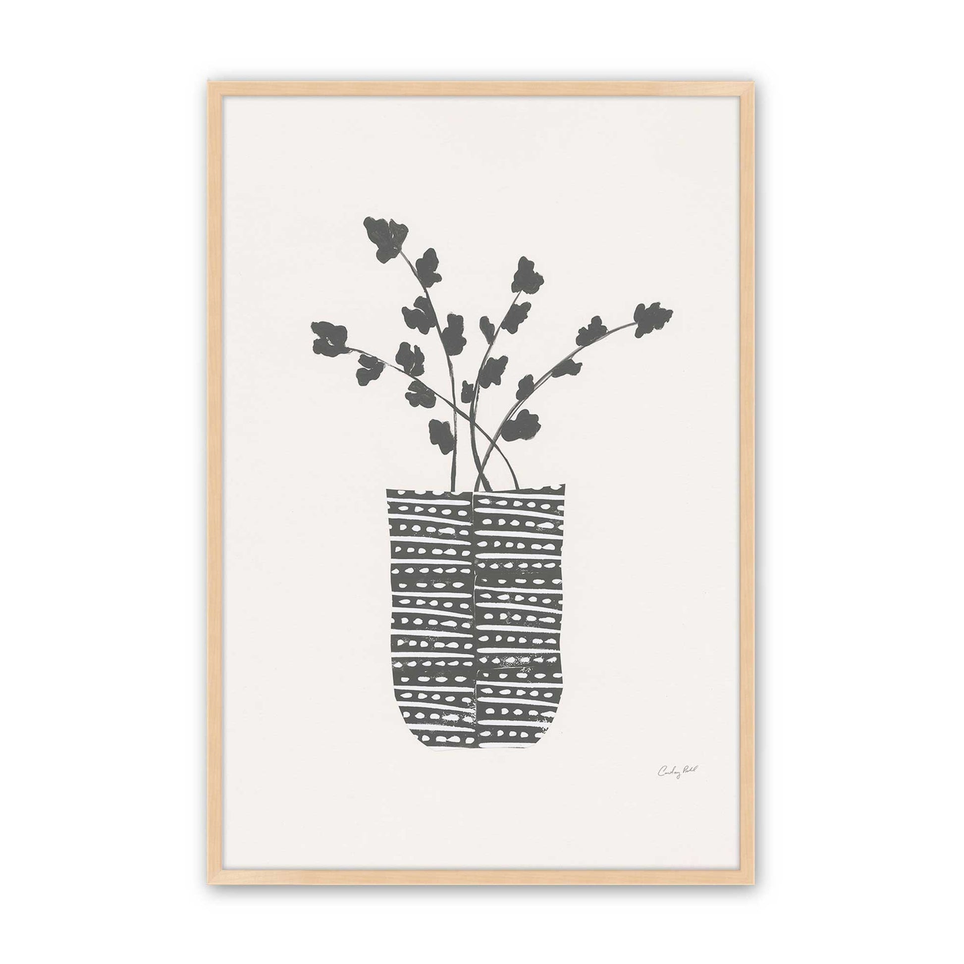 [Color:Raw Maple], Picture of art in a Raw Maple frame