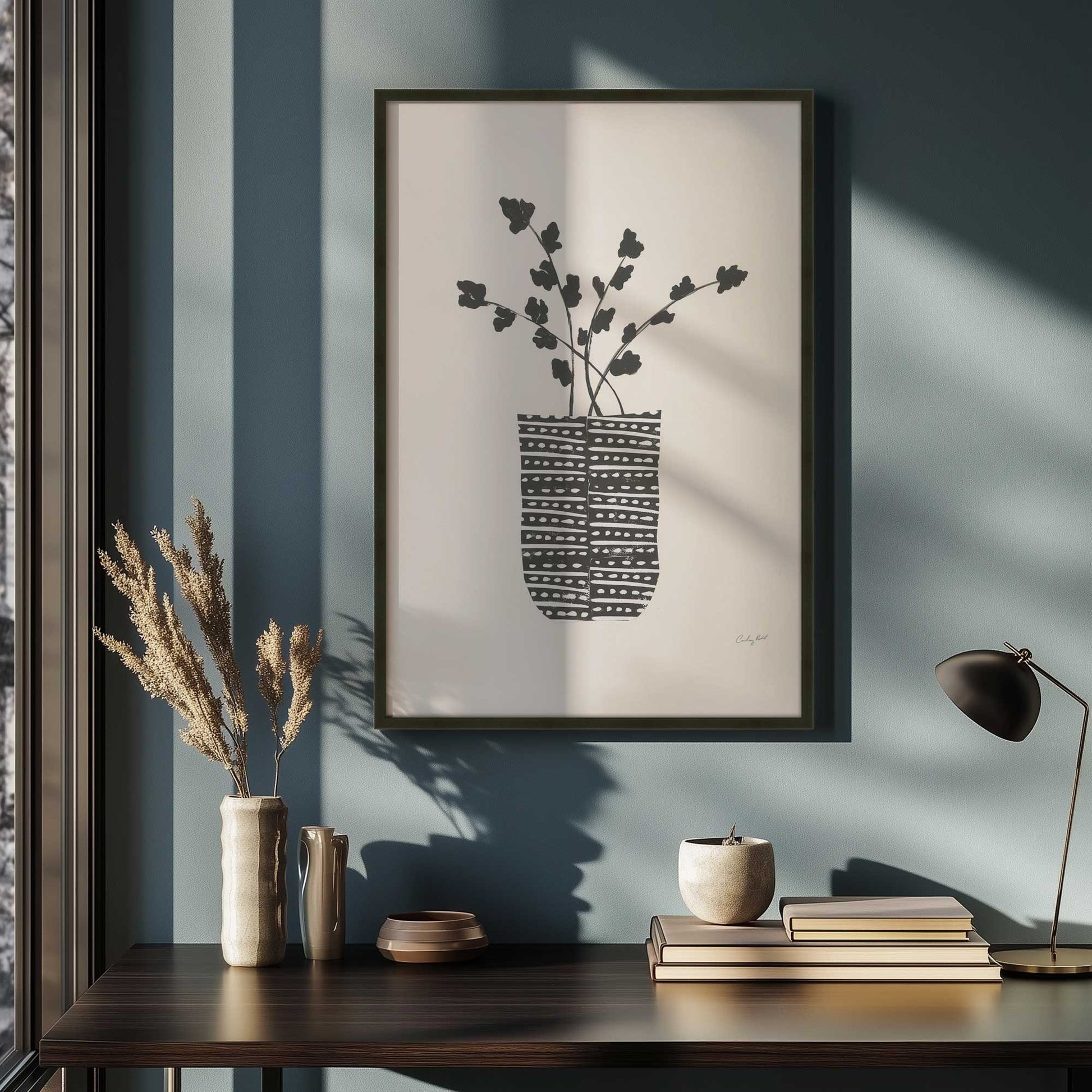 Picture of art in a room