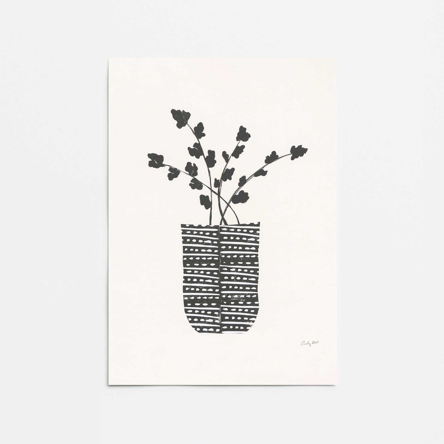 [Color:Rolled Print], Picture of close up of art