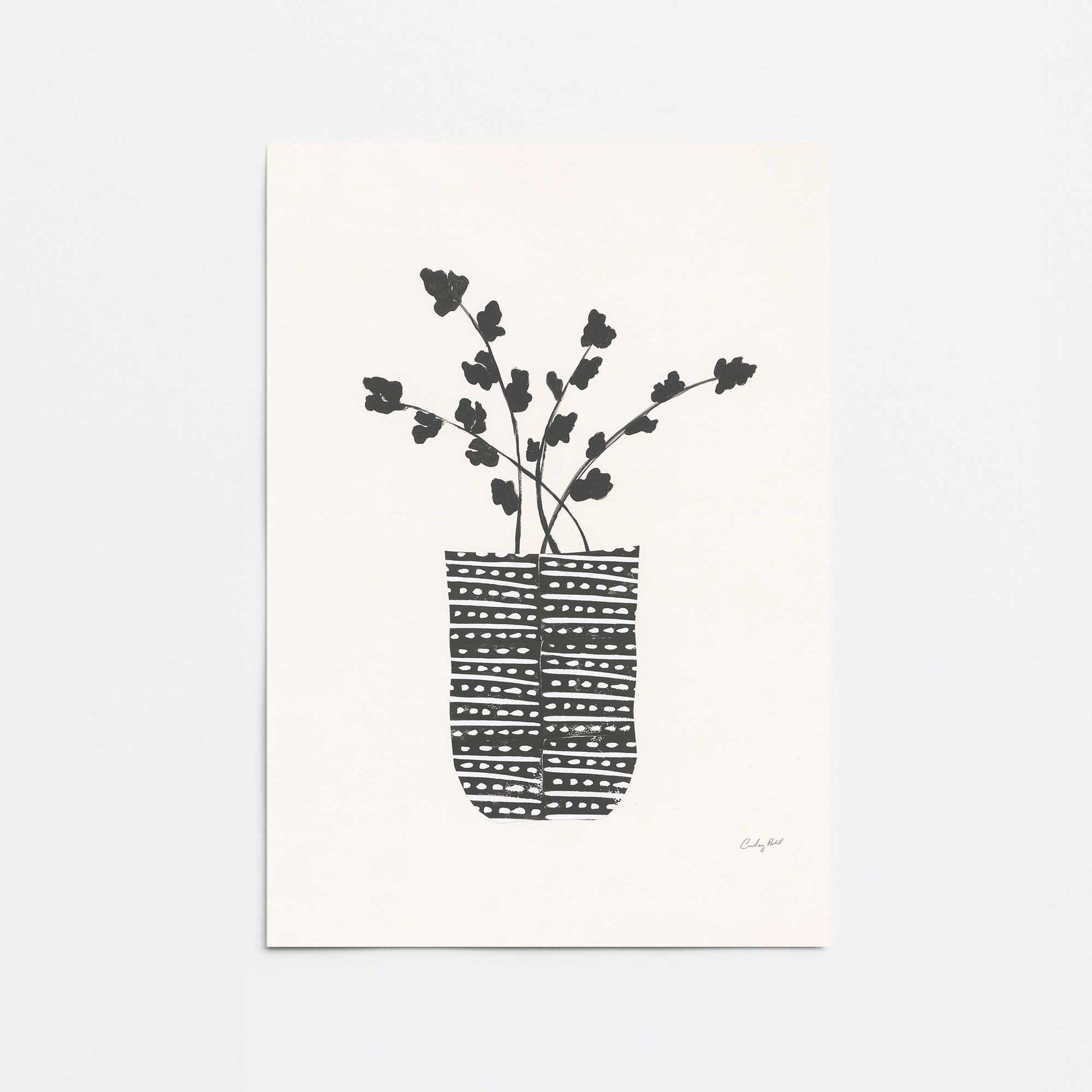 [Color:Rolled Print], Picture of close up of art