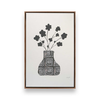[Color:Walnut], Picture of art in a Walnut frame