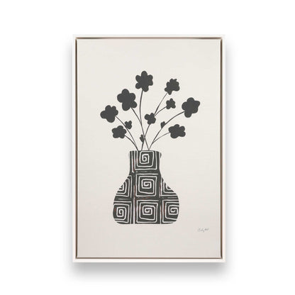 [Color:Opaque White], Picture of art in a White frame