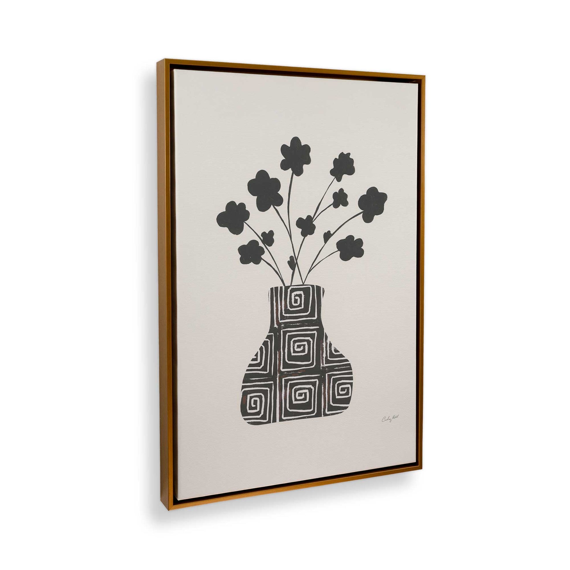 [Color:Polished Gold], Picture of the corner of the art