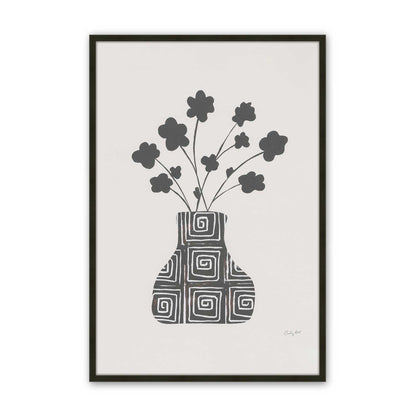 [Color:Satin Black], Picture of art in a Satin Black frame