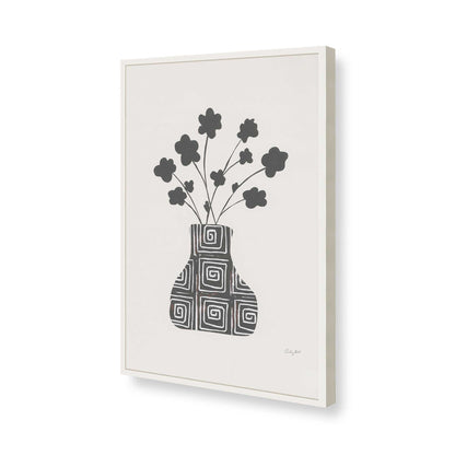[Color:Opaque White], Picture of art in a Opaque White frame of the corner