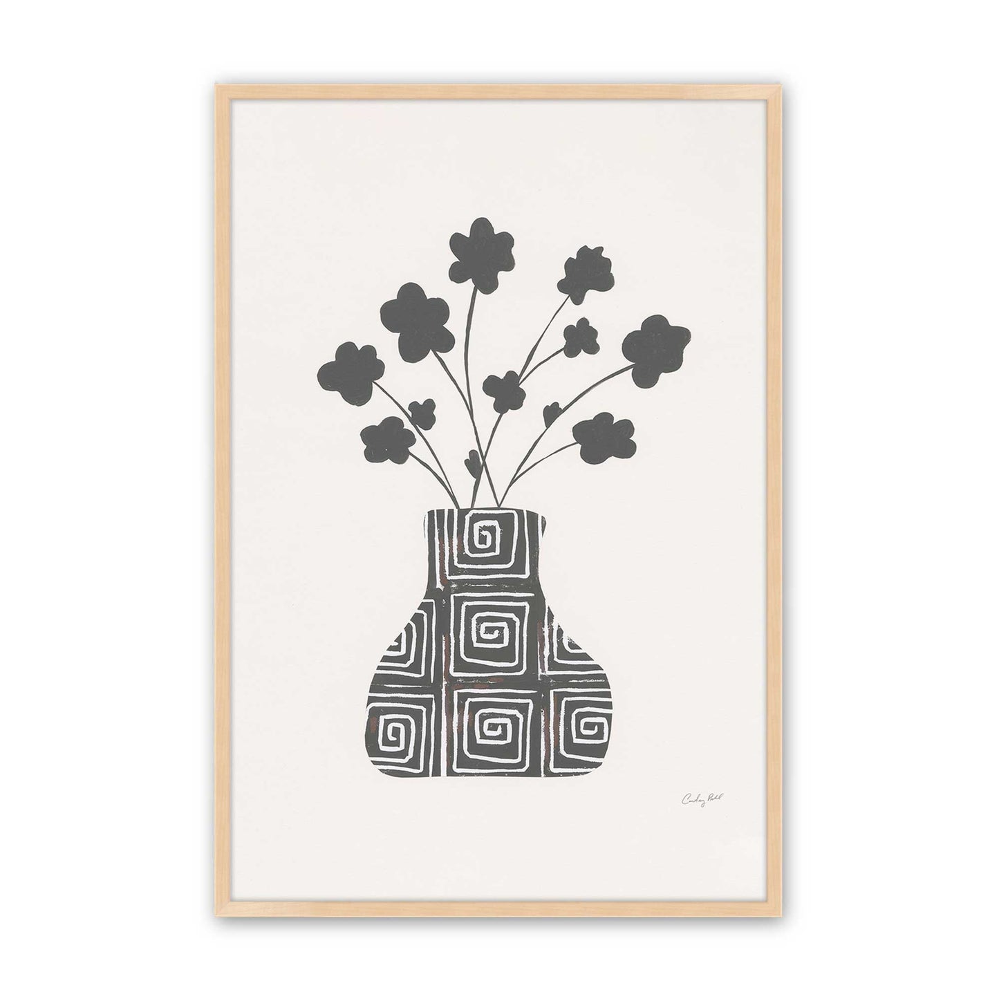 [Color:Raw Maple], Picture of art in a Raw Maple frame