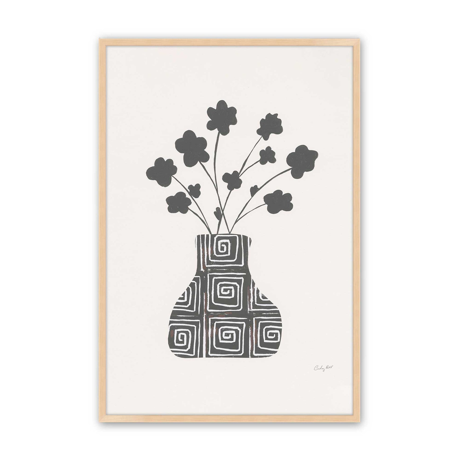 [Color:Raw Maple], Picture of art in a Raw Maple frame