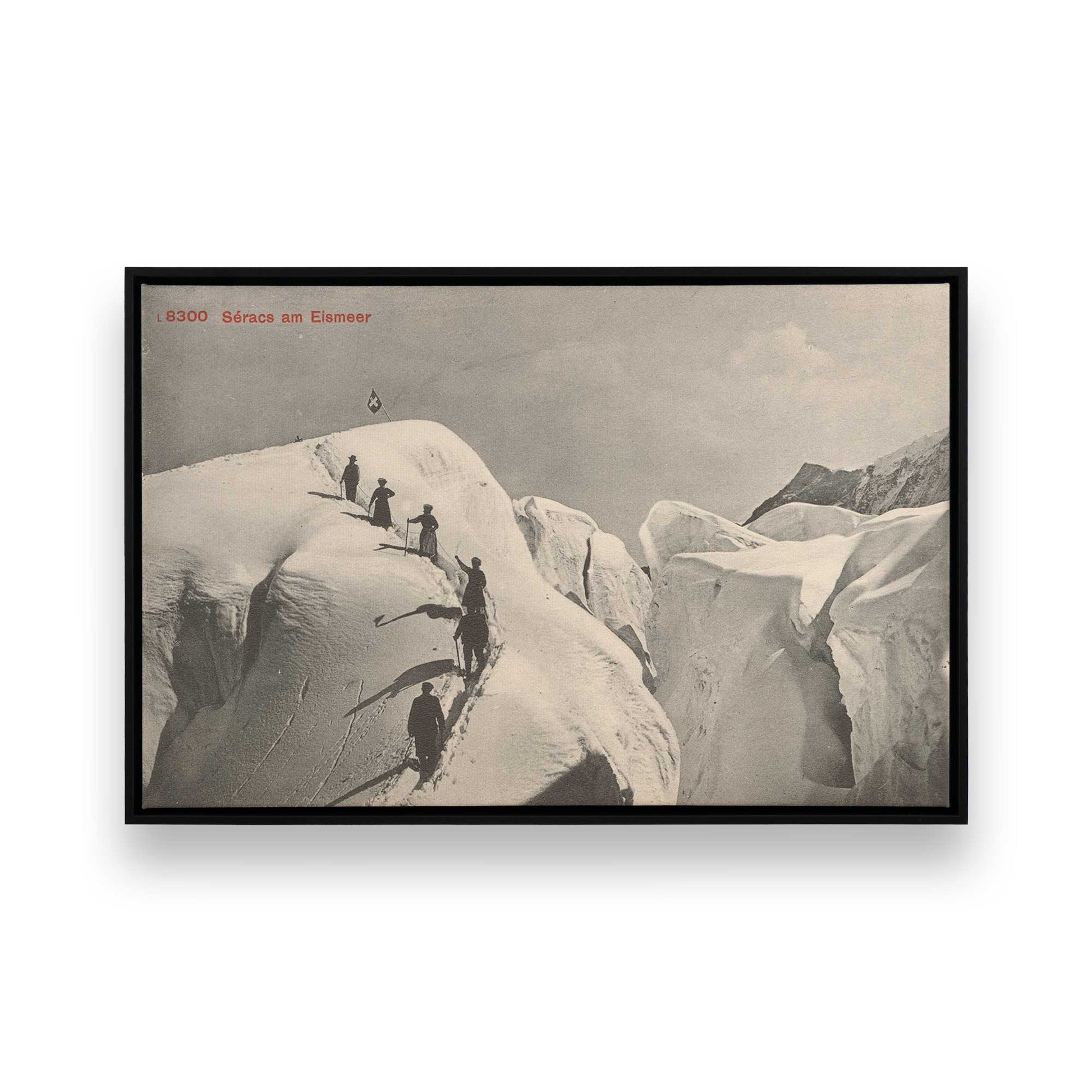 [Color:Satin Black], Picture of art in a Satin Black frame