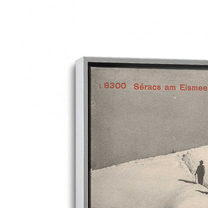 [Color:Polished Chrome], Picture of art in a Polished Chrome frame at an angle