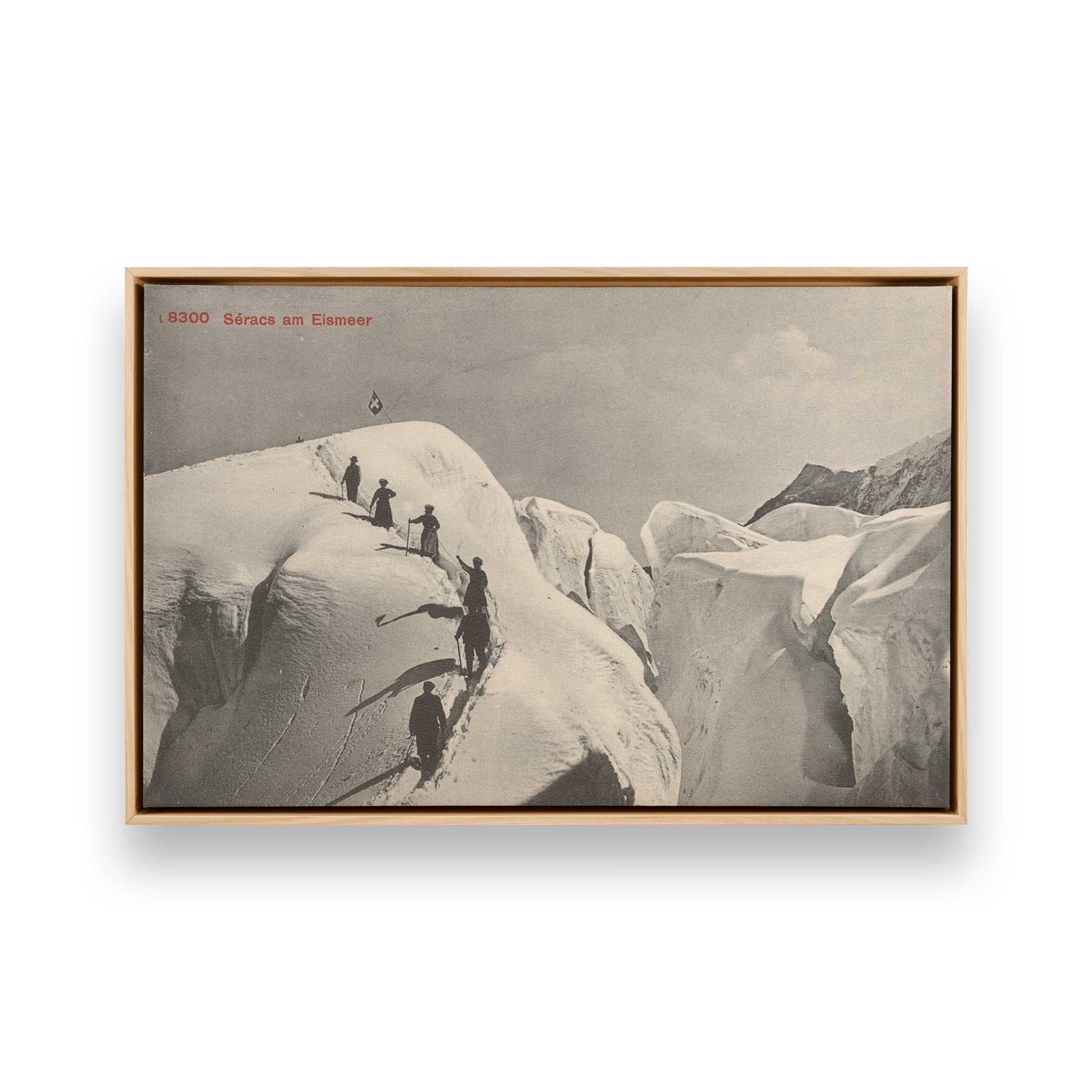 [Color:American Maple], Picture of art in a American Maple frame