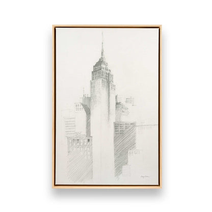 [Color:American Maple], Picture of art in a American Maple frame