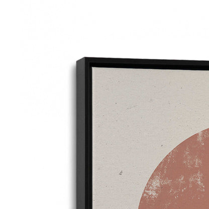 [Color:Satin Black], Picture of art in a Satin Black frame at an angle