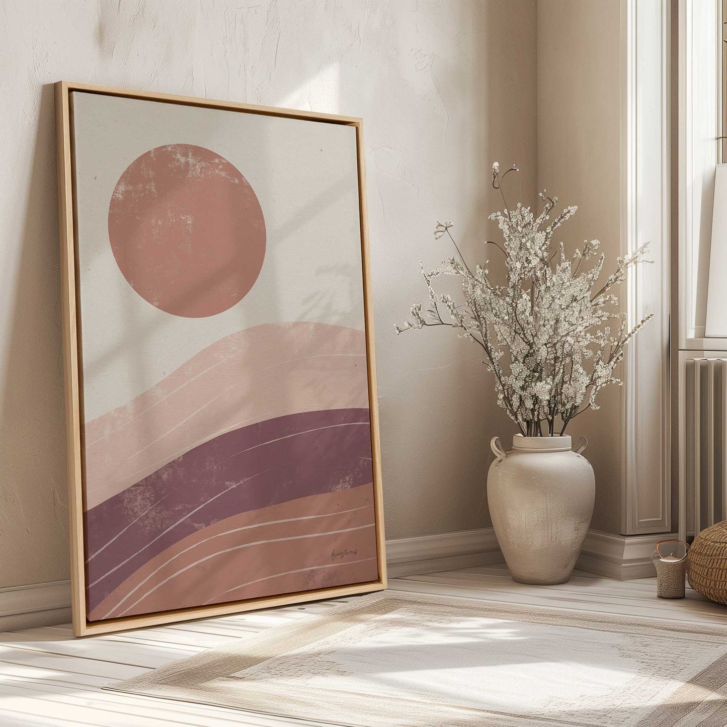 Picture of art in a room