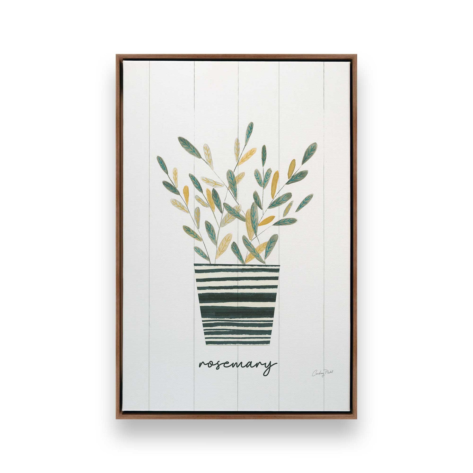 [Color:Walnut], Picture of art in a Walnut frame