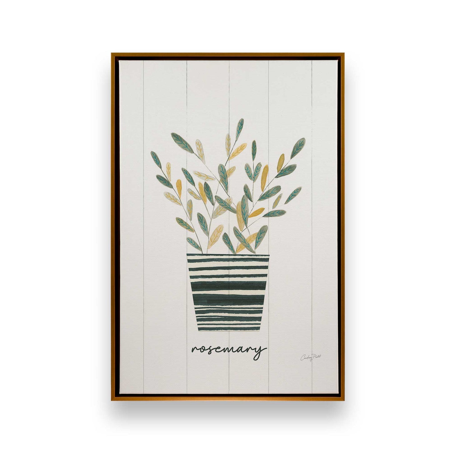 [Color:Polished Gold], Picture of art in a Polished Gold frame